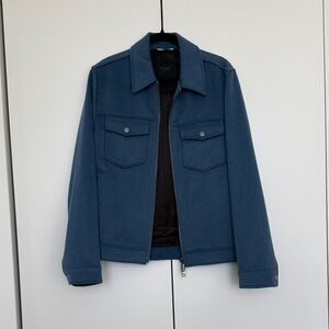 Ted Baker London Steel Blue Shirt Jacket